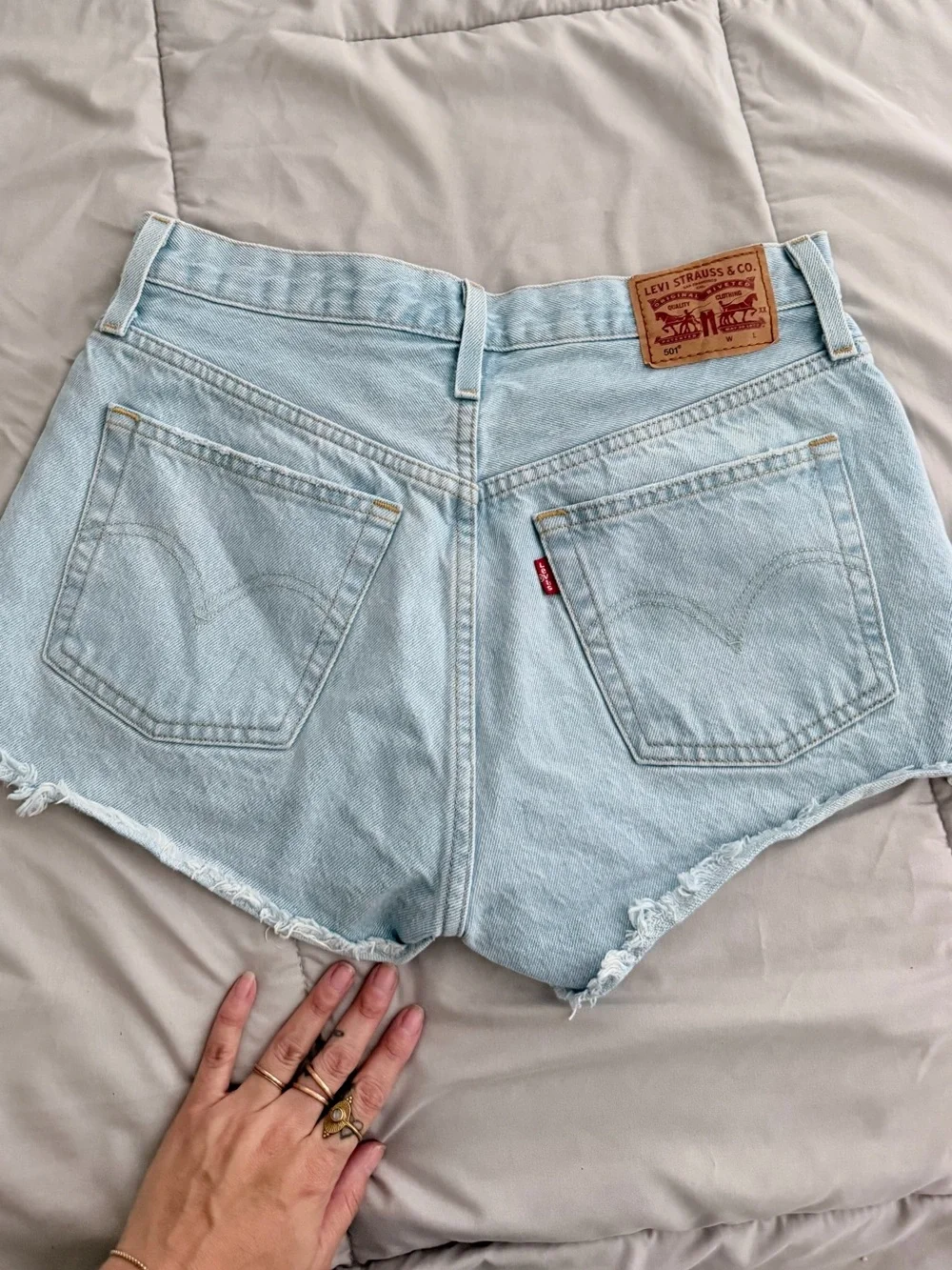 NWOT Levi’s x Free People 501 Original Shorts